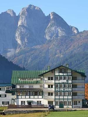 Pension Edelweiss Top 35 Gosau Bagian luar foto